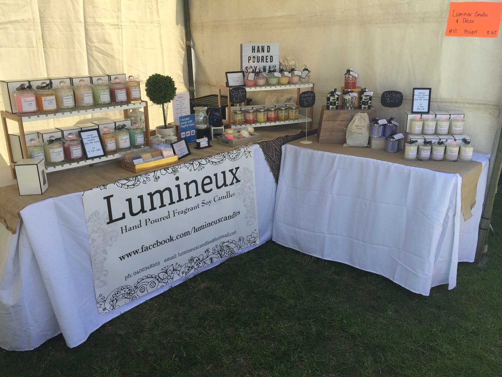 Lumineux Candles & Decor Perth Makers Market